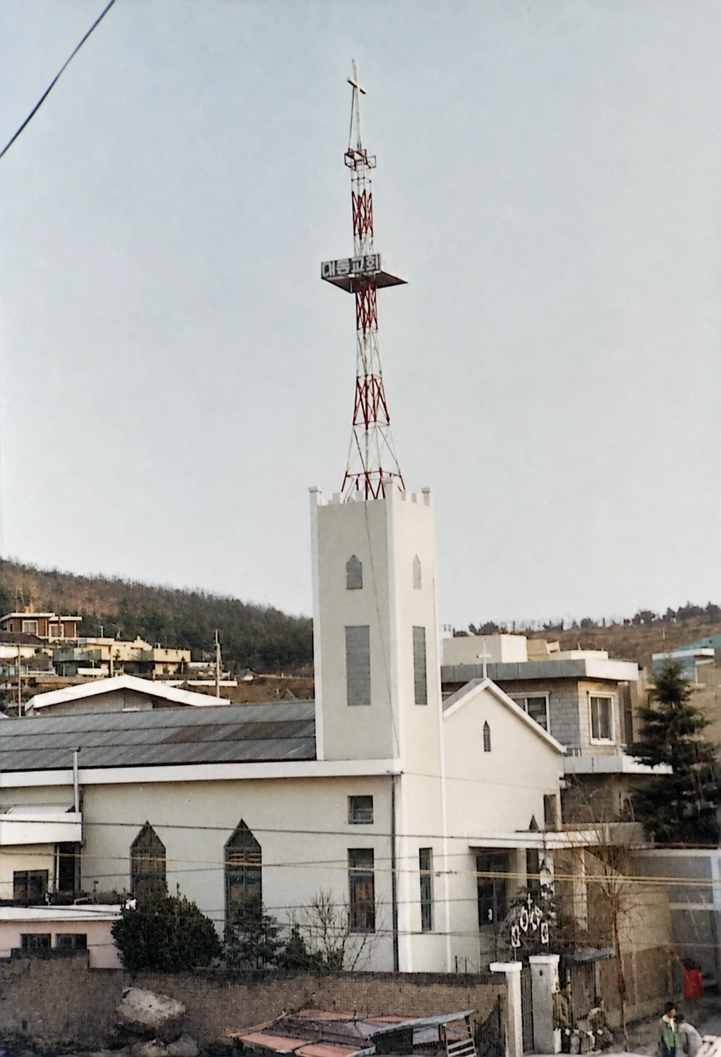 1975년 대동교회의 첫 교회 전경